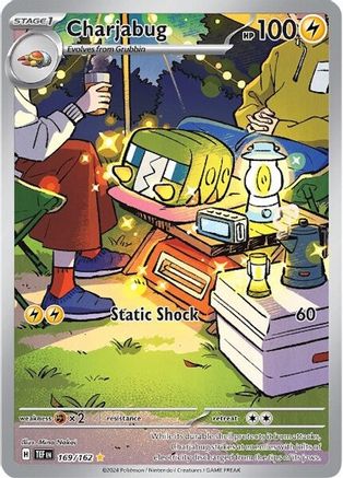 Charjabug - 169/162 Pokemon SV05: Temporal Forces