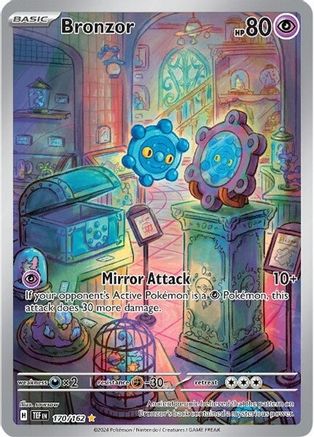 Bronzor - 170/162 Pokemon SV05: Temporal Forces