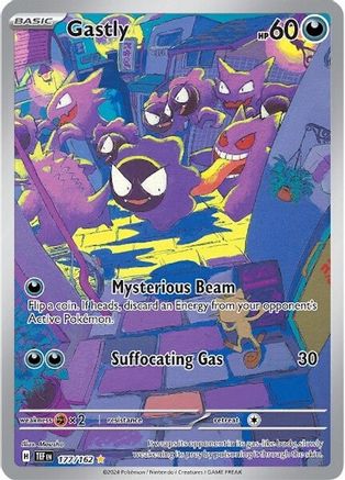 Gastly - 177/162 Pokemon SV05: Temporal Forces