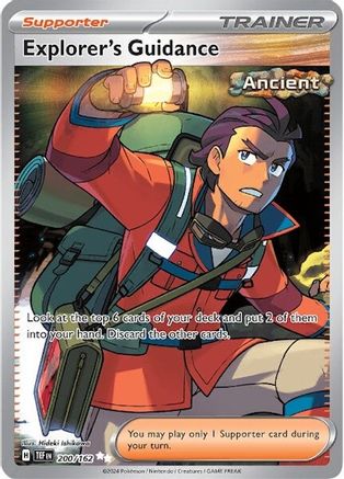 Explorer's Guidance - 200/162 Pokemon SV05: Temporal Forces