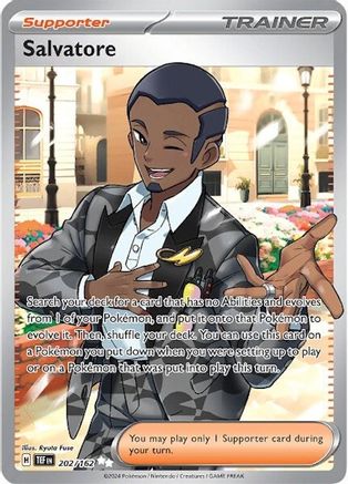 Salvatore - 202/162 Pokemon SV05: Temporal Forces