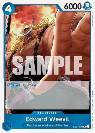 Edward Weevil (EB01-023) One Piece - Memorial Collection