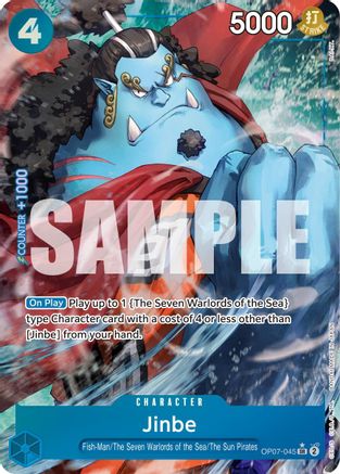 Jinbe (045) (Parallel) (OP07-045) One Piece - 500 Years in the Future