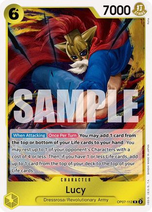 Lucy (OP07-112) One Piece - 500 Years in the Future