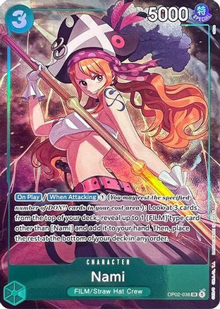 Nami (Premium Card Collection -Best Selection Vol. 1-) (OP02-036) - One Piece Promotion Cards