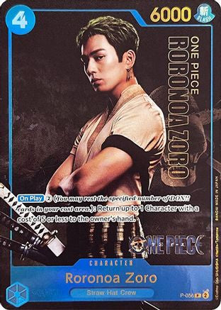 Roronoa Zoro (Premium Card Collection -Live Action Edition-) (P-056) - One Piece Promotion Cards