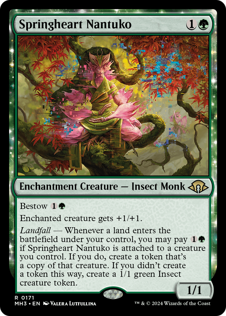 Springheart Nantuko (MH3-171) - Modern Horizons 3 - Magic The Gathering