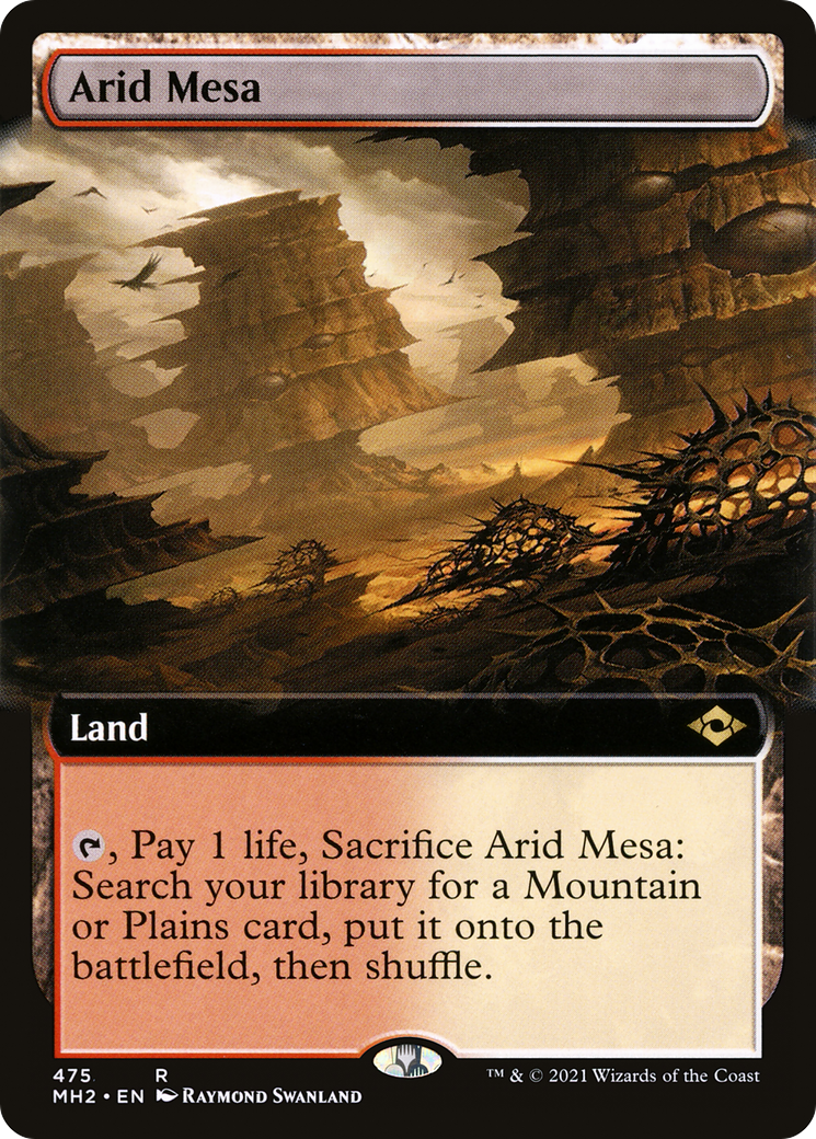 Arid Mesa (Extended Art) (MH2-475) - Modern Horizons 2 - Magic The Gathering