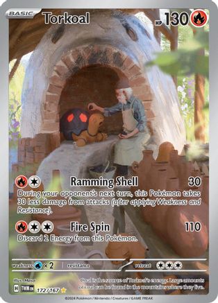 Torkoal (172/167) SV06: Twilight Masquerade Pokemon