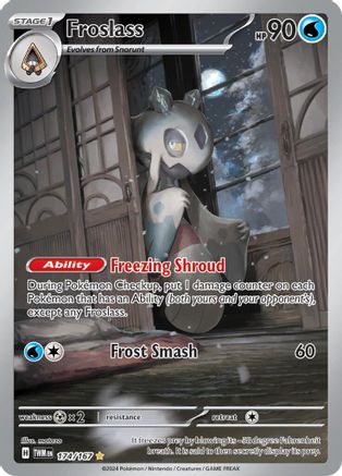 Froslass (174/167) SV06: Twilight Masquerade Pokemon