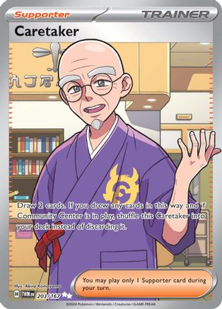 Caretaker (203/167) SV06: Twilight Masquerade Pokemon
