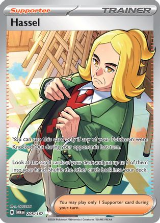 Hassel (205/167) SV06: Twilight Masquerade Pokemon