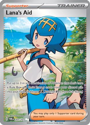 Lanas Aid (207/167) SV06: Twilight Masquerade Pokemon