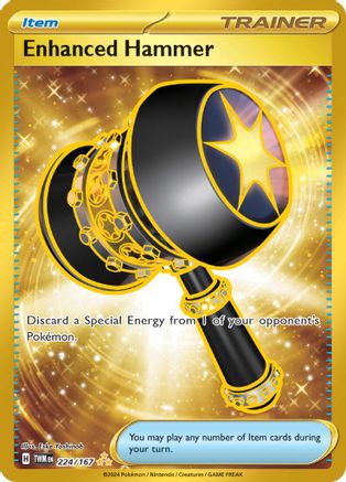 Enhanced Hammer 224 167 (224/167) SV06: Twilight Masquerade Pokemon