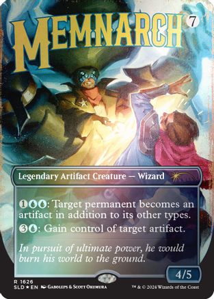 FOIL Memnarch (Rainbow Foil) (SLD-1626) - Secret Lair Drop Series - Magic The Gathering
