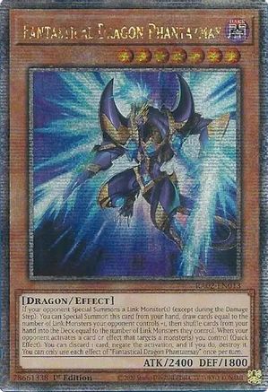 QUARTER CENTURY SECRET RARE Fantastical Dragon Phantazmay (Alternate Art) (Quarter Century Secret Rare) (RA02-EN013) - 25th Anniversary Rarity Collection II 1st Edition