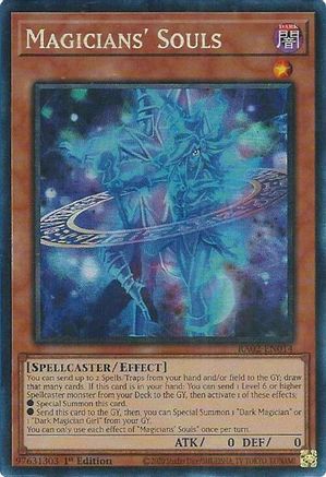 PRISMATIC COLLECTOR'S RARE Magicians' Souls (PCR) (RA02-EN014) - 25th Anniversary Rarity Collection II 1st Edition