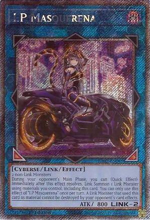 PLATINUM SECRET RARE I:P Masquerena (Alternate Art) (Platinum Secret Rare) (RA02-EN042) - 25th Anniversary Rarity Collection II 1st Edition