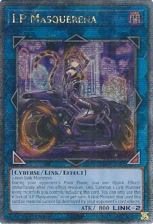 QUARTER CENTURY SECRET RARE I:P Masquerena (Alternate Art) (Quarter Century Secret Rare) (RA02-EN042) - 25th Anniversary Rarity Collection II 1st Edition