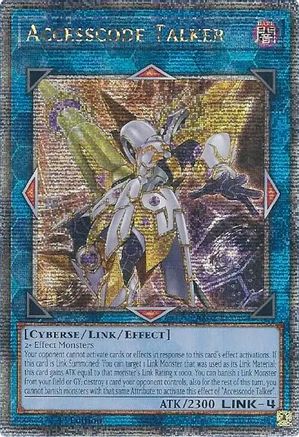 QUARTER CENTURY SECRET RARE Accesscode Talker (Quarter Century Secret Rare) (RA02-EN044) - 25th Anniversary Rarity Collection II 1st Edition