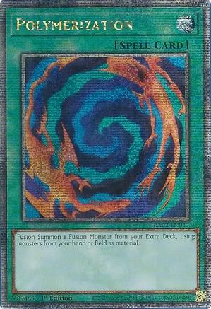 QUARTER CENTURY SECRET RARE Polymerization (Quarter Century Secret Rare) (RA02-EN047) - 25th Anniversary Rarity Collection II 1st Edition