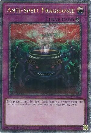 QUARTER CENTURY SECRET RARE Anti-Spell Fragrance (Quarter Century Secret Rare) (RA02-EN076) - 25th Anniversary Rarity Collection II 1st Edition