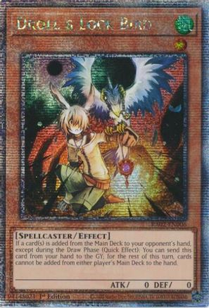 QUARTER CENTURY SECRET RARE Droll & Lock Bird (Quarter Century Secret Rare) (RA02-EN006) - 25th Anniversary Rarity Collection II 1st Edition