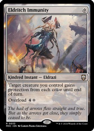FOIL Eldritch Immunity (Ripple Foil) (M3C-033) - Modern Horizons 3 Commander - Magic The Gathering