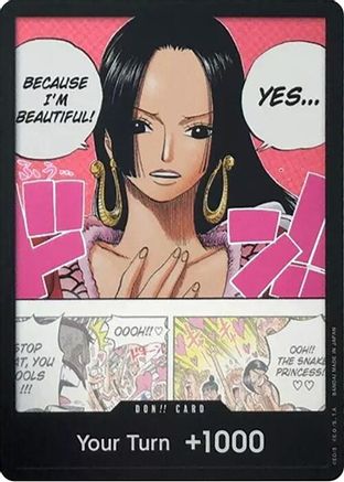 DON!! Card (Boa Hancock) (Double Pack Set Vol. 4) - 500 Years in the Future