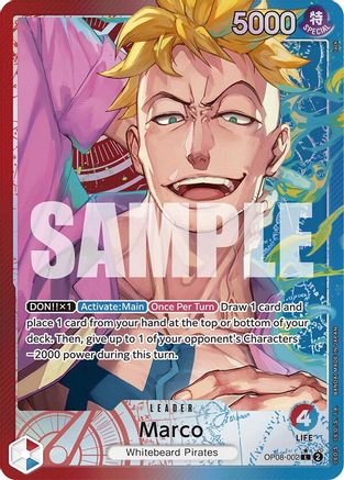 Marco (Parallel) (OP08-002) One Piece - Two Legends