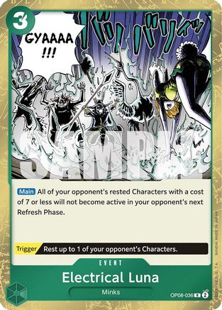 Electrical Luna (OP08-036) One Piece - Two Legends