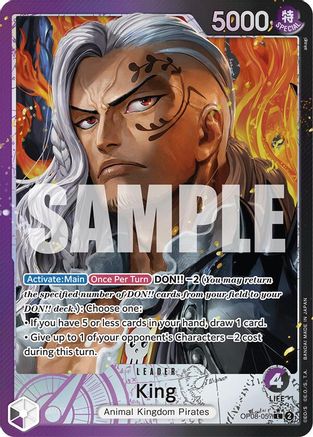 King (057) (Parallel) (OP08-057) One Piece - Two Legends