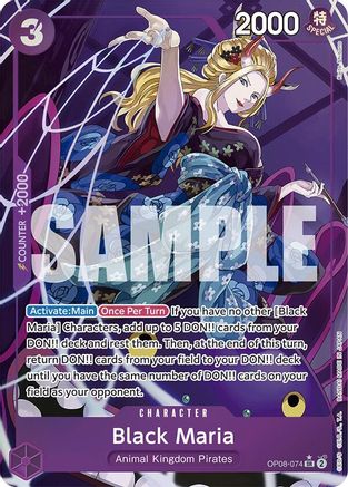 Black Maria (Parallel) (OP08-074) One Piece - Two Legends
