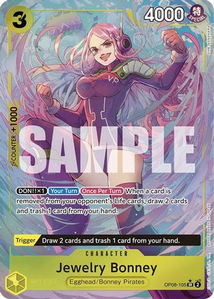 Jewelry Bonney (Parallel) (OP08-105) One Piece - Two Legends