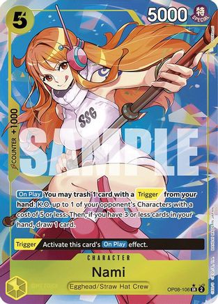 Nami (Parallel) (OP08-106) One Piece - Two Legends