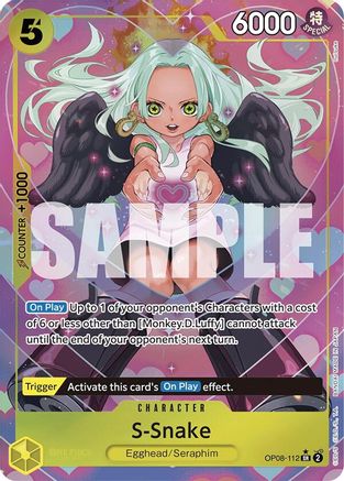 S-Snake (Parallel) (OP08-112) One Piece - Two Legends