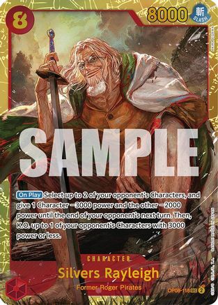 Silvers Rayleigh (OP08-118) One Piece - Two Legends