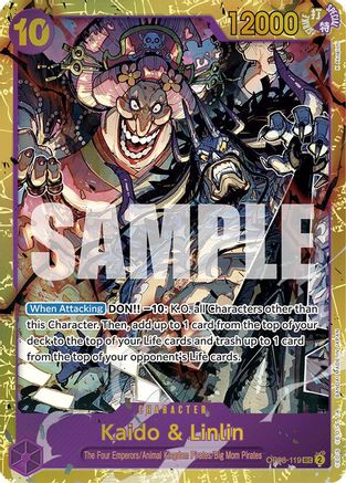Kaido & Linlin (OP08-119) One Piece - Two Legends
