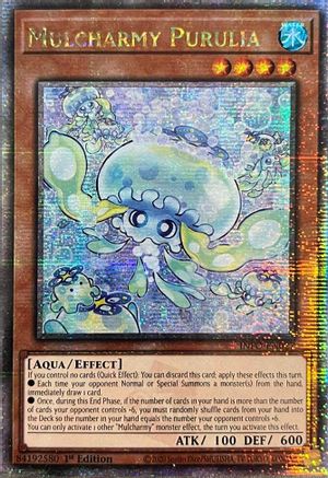 QUARTER CENTURY SECRET RARE Mulcharmy Purulia (Quarter Century Secret Rare) (INFO-EN027) - The Infinite Forbidden 1st Edition
