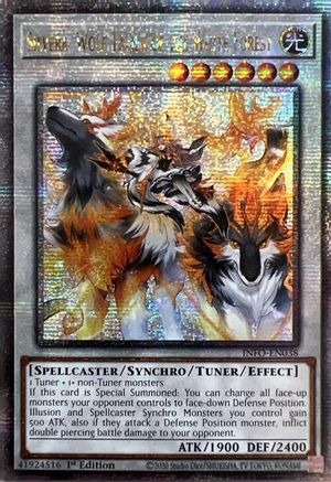 QUARTER CENTURY SECRET RARE Silvera, Wolf Tamer of the White Forest (Quarter Century Secret Rare) (INFO-EN038) - The Infinite Forbidden 1st Edition