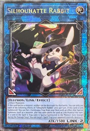 QUARTER CENTURY SECRET RARE Silhouhatte Rabbit (Quarter Century Secret Rare) (INFO-EN052) - The Infinite Forbidden 1st Edition