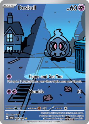 Duskull 68 - SV Shrouded Fable Pokemon Holofoil