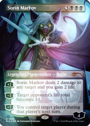 FOIL Sorin Markov (Rainbow Foil) (SLD-1698) - Secret Lair Drop Series - Magic The Gathering