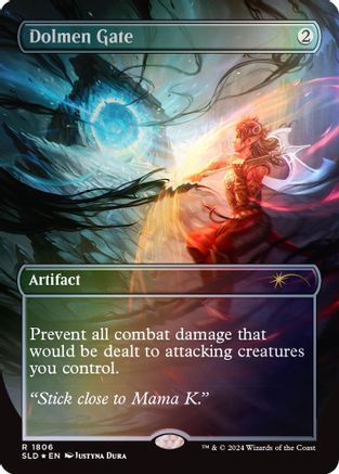 FOIL Dolmen Gate (Rainbow Foil) (SLD-1806) - Secret Lair Drop Series - Magic The Gathering