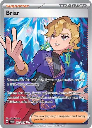 Briar 163 - Pokemon SV07 Stellar Crown Holofoil