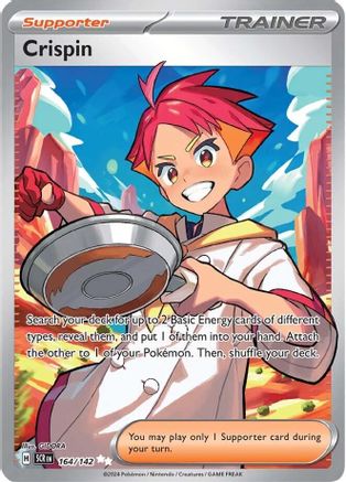 Crispin 164 - Pokemon SV07 Stellar Crown Holofoil