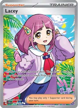 Lacey 166 - Pokemon SV07 Stellar Crown Holofoil