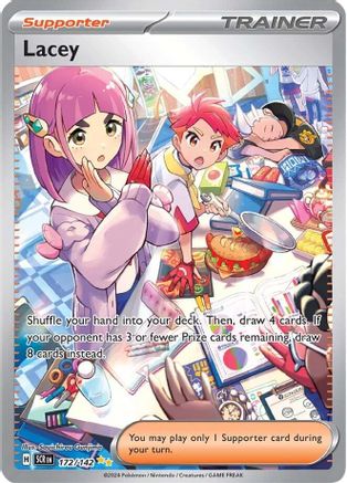 Lacey 172 - Pokemon SV07 Stellar Crown Holofoil