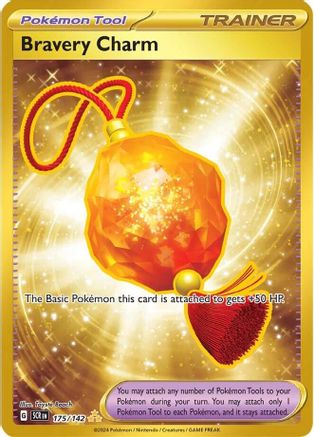 Bravery Charm 175 - SV07 Stellar Crown Pokemon Holofoil
