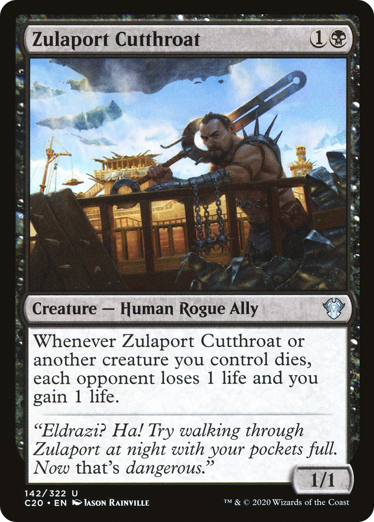 Zulaport Cutthroat (C20-142) - Commander 2020 - Magic The Gathering